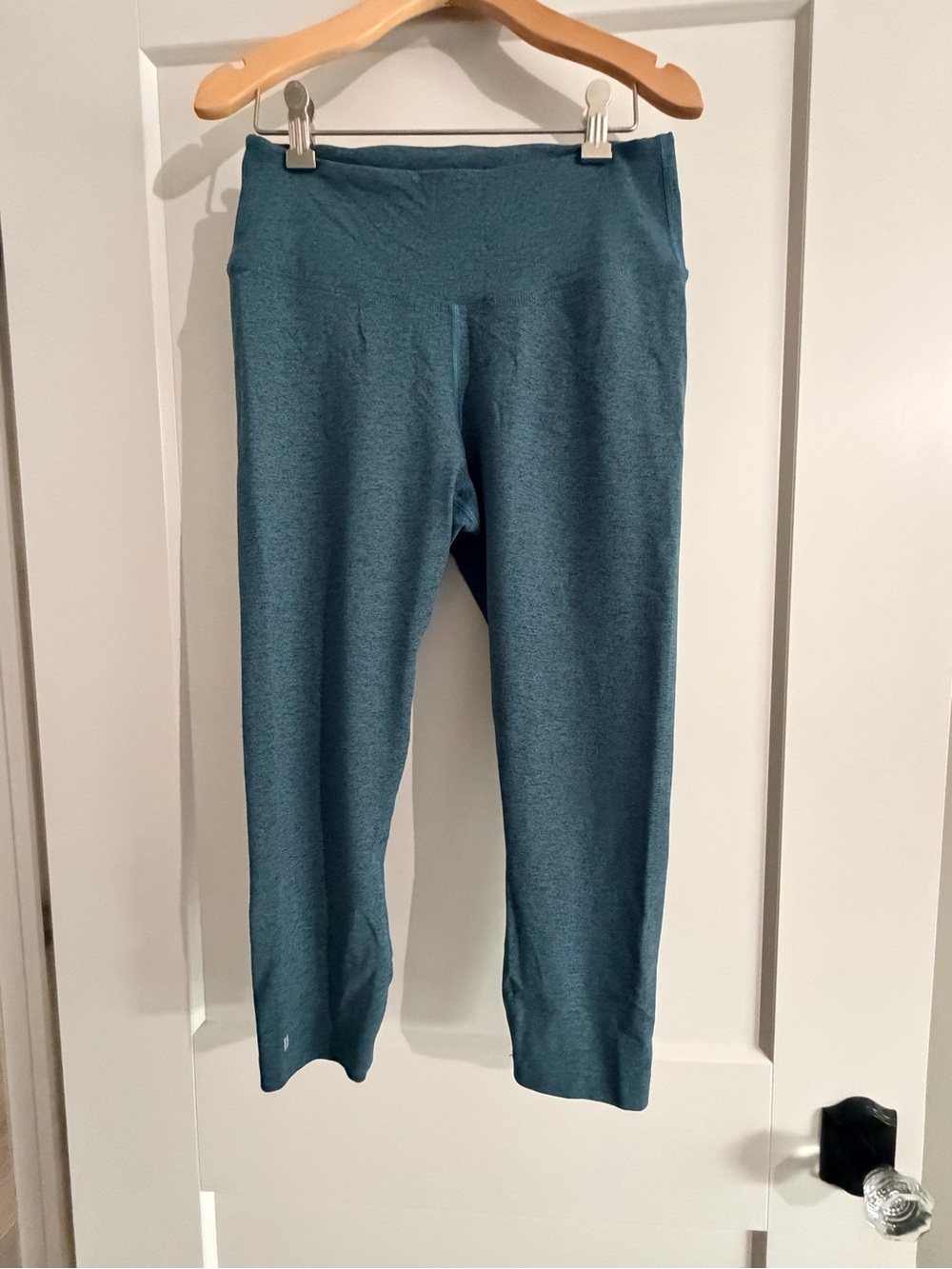 NOBULL Teal Kids Leggings - Stretchy Pull-On Bottoms